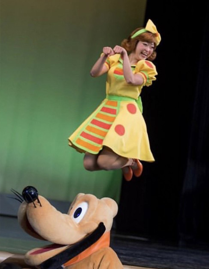 テーマパークダンサー時代の写真２